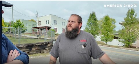 Truck driver in Charleroi, PA says in response to Kamala Harris sending 2,000 Haitians..