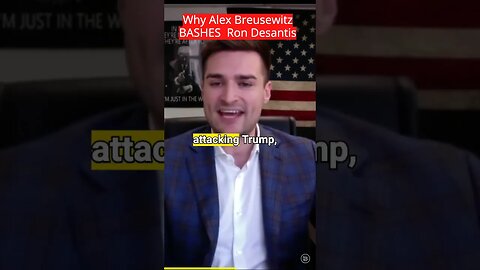 Alex Breusewitz EXPOSES Ron DeSantis' Hidden Agenda!