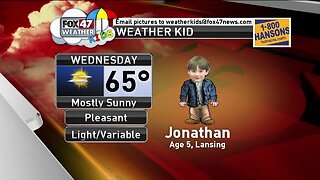 Weather Kid - Jonathan - 4/24/19