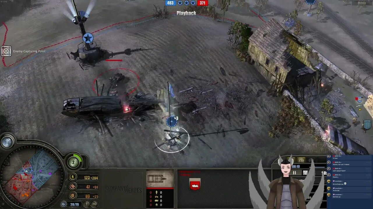 Bauerbeiter, RunIntoMySkill vs Max, Feking || Company of Heroes 1