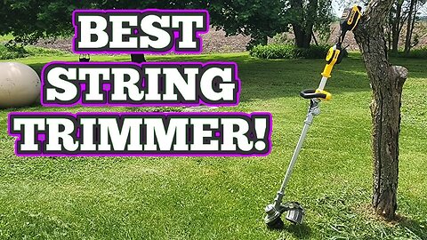 Testing Out The DeWALT 20V Cordless String Trimmer!