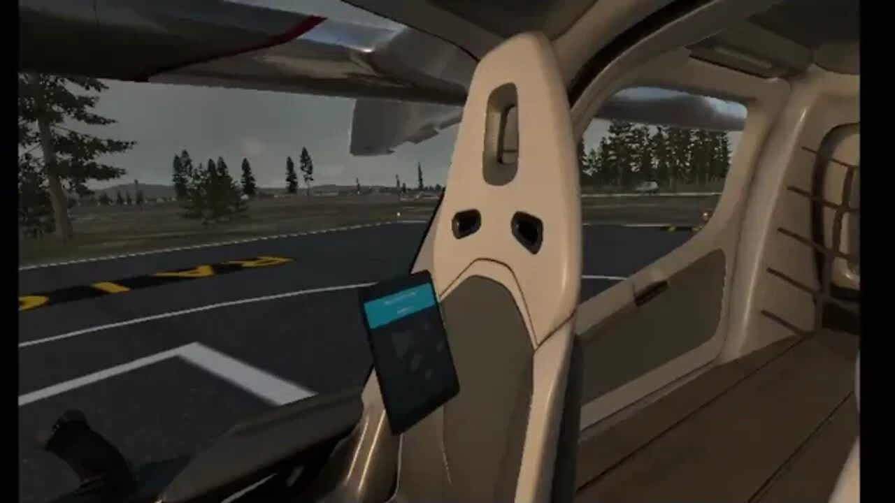 Dodgy helipad departure.