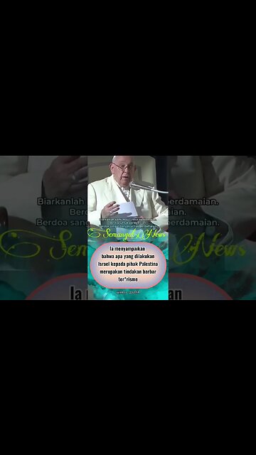 Jelas Dan Keras Paulus Mengatakan Israel adalah teroris #sorts