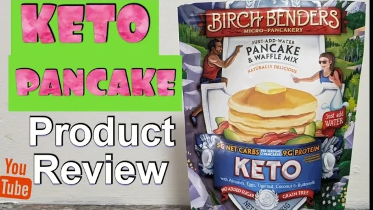 KETO PANCAKE PRODUCT REVIEW (Birch Benders Micro Pancakery)