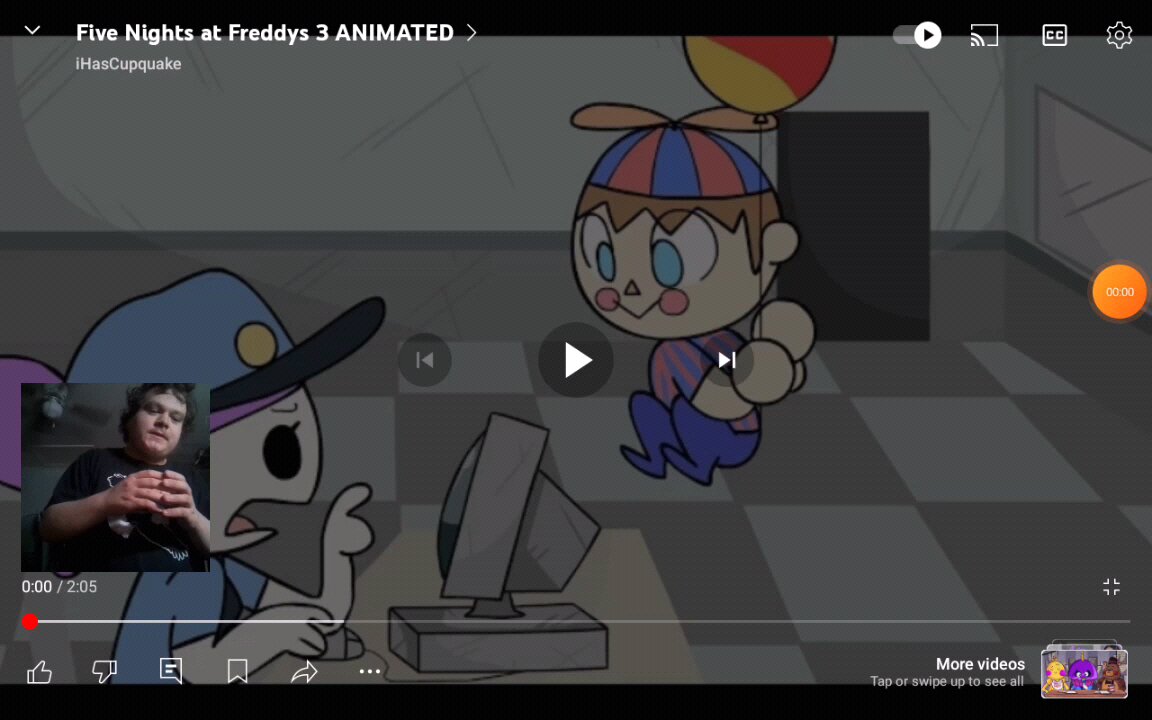 Reacting To Reacting To Five Nights At Freddy's 3 Animated