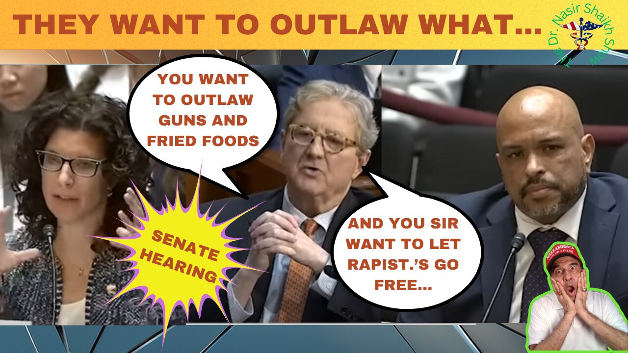Kennedy Confronts Dr on Banning GUNS, Fried Foods and Freeing Felons