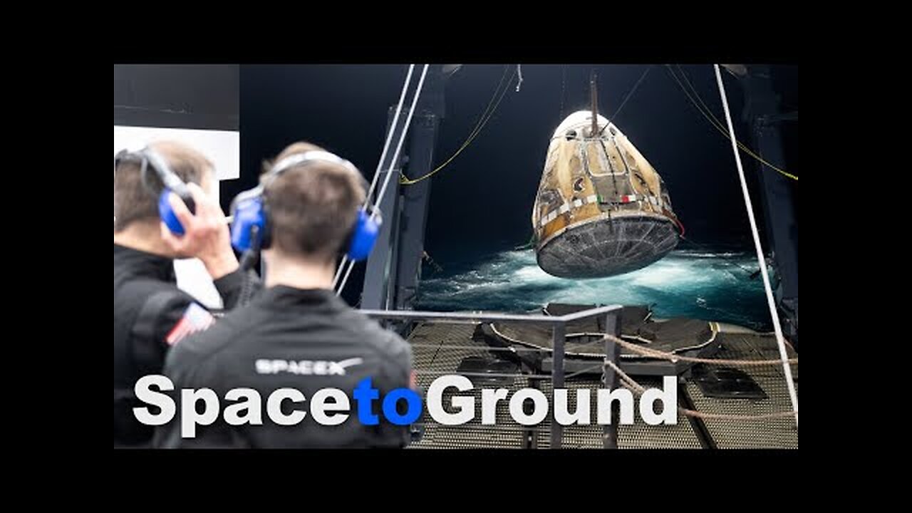 Space to ground: Splashdown in the earth