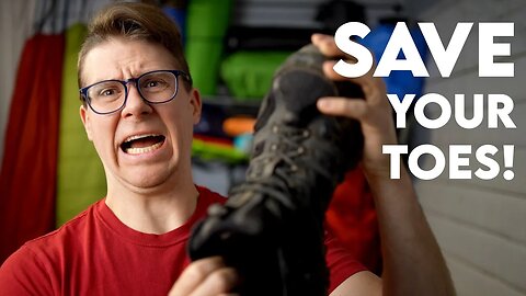 Hiking Downhill? Toes Hurt? 10 Solutions
