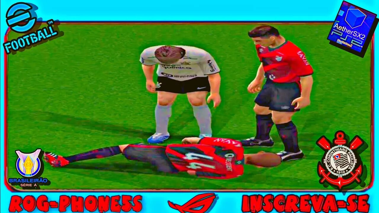 EFOOTBALL 2023 - AetherSX2 Emulator de PlayStation 2 para Android - Brasileirão 2023 Corinthians