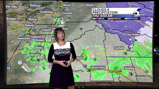 Winter weather in Idaho's mountains for the final day of the summer season