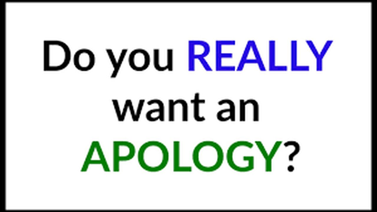 The Narcissist Demands You Apologize For THEIR Abuse