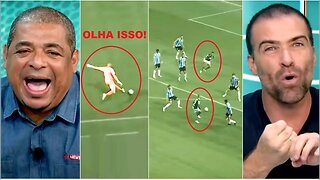 "OLHA ISSO que o Palmeiras fez, cara! Eu ADMITO que..." LANCE IMPRESSIONANTE contra Grêmio VIRALIZA!