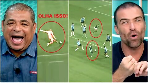 "OLHA ISSO que o Palmeiras fez, cara! Eu ADMITO que..." LANCE IMPRESSIONANTE contra Grêmio VIRALIZA!