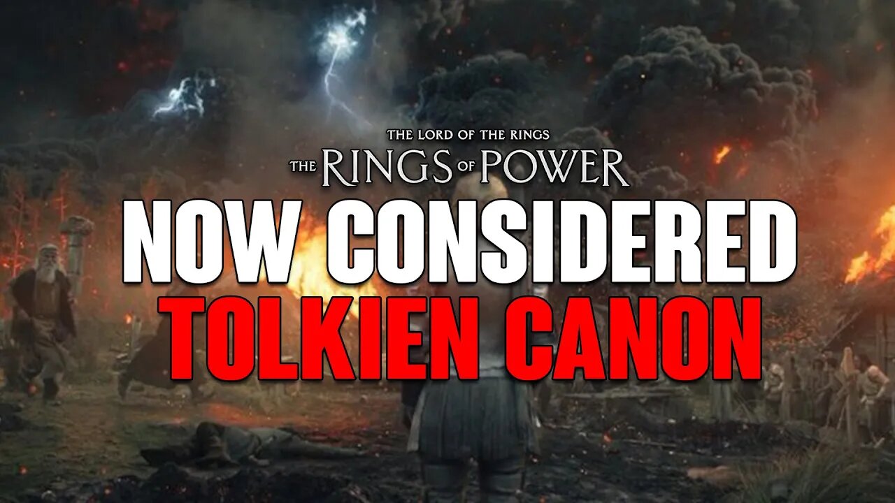 Rings of Power: Considered TOLKIEN CANON, Infecting DEEPER Still.