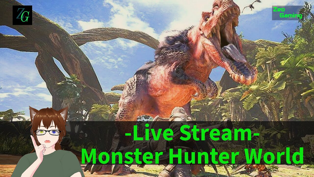 Z Stream - Learning Long Sword! - Monster Hunter World