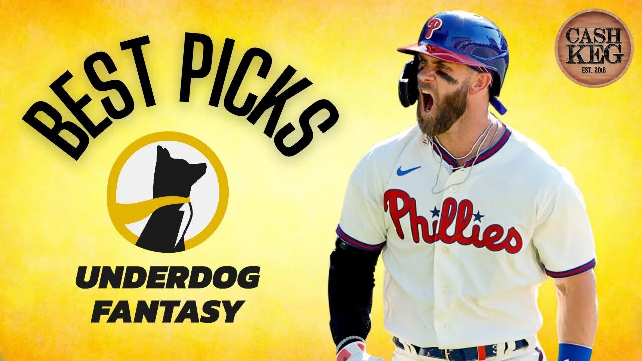 MLB UNDERDOG FANTASY PICK'EM | PROP PICKS | SUNDAY | 8/27/2023 | PICK'EM |