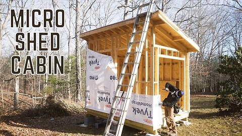 Building an affordable tiny cabin that looks like epic - Ep.9