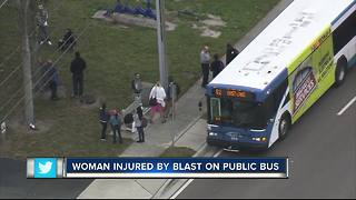 Explosion on Pinellas County bus injures passenger, police say