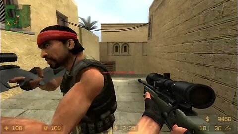 Counter Strike Source Dust 2 Bots #66 Only Sniper Rifles