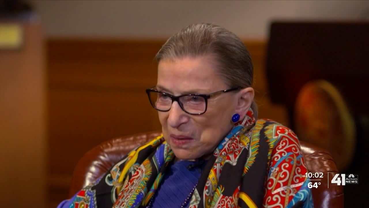 Kansas City, nation react to Ruth Bader Ginsburg's death