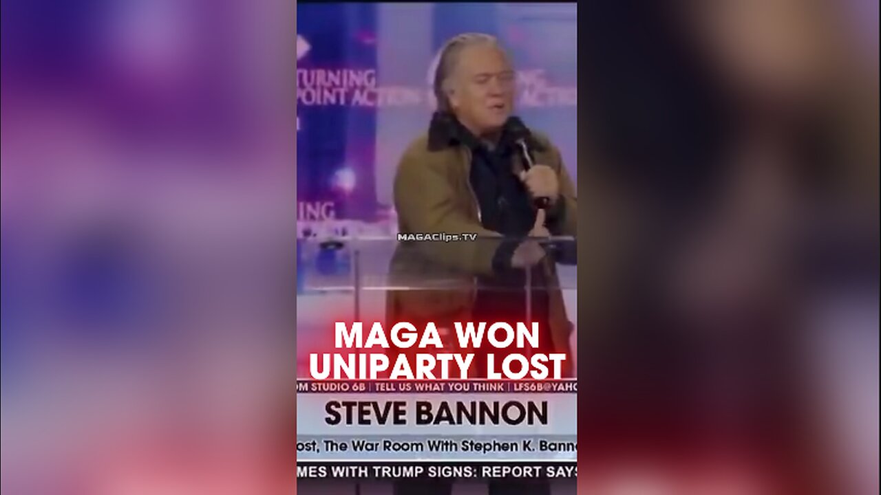 Steve Bannon: Uniparty Really Thought Trump & MAGA Were Over