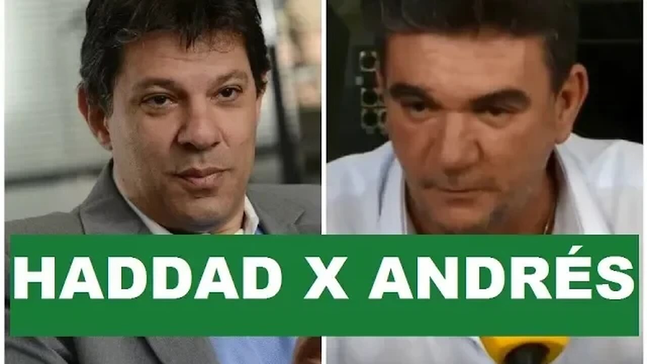 "HADDAD mentiu e só FERROU o Corinthians!", dispara ANDRÉS