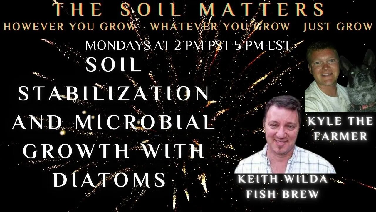 Soil Stabilization And Microbial Growth With Diatoms