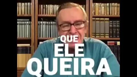 Olavo de Carvalho já tinha a solução para o segundo turno