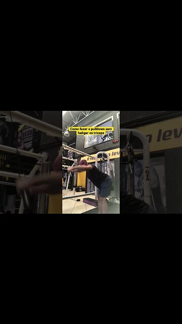 2 dicas para fazer o pulldown sem fadigar o tríceps #shorts