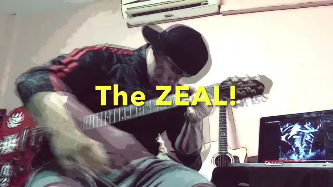 Zeal of retribution (guitar play through + lyrics