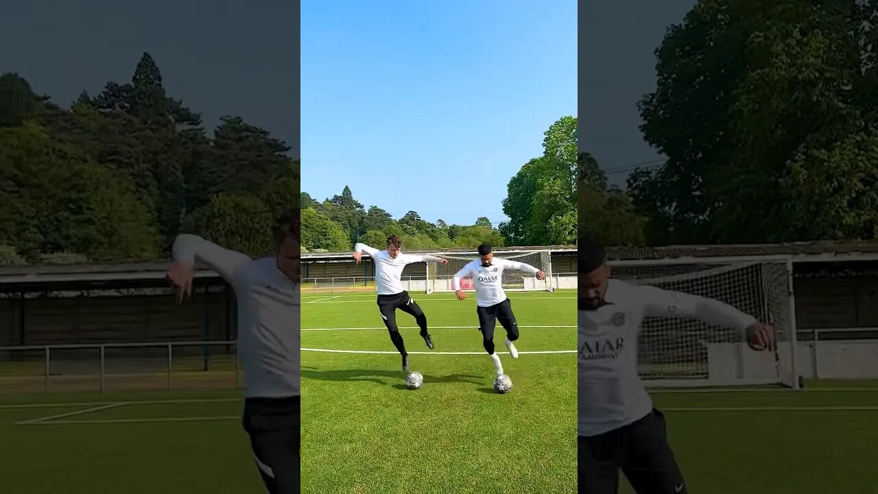 INSANE SYNCHRONISED FOOTBALL SKILLS 🔥