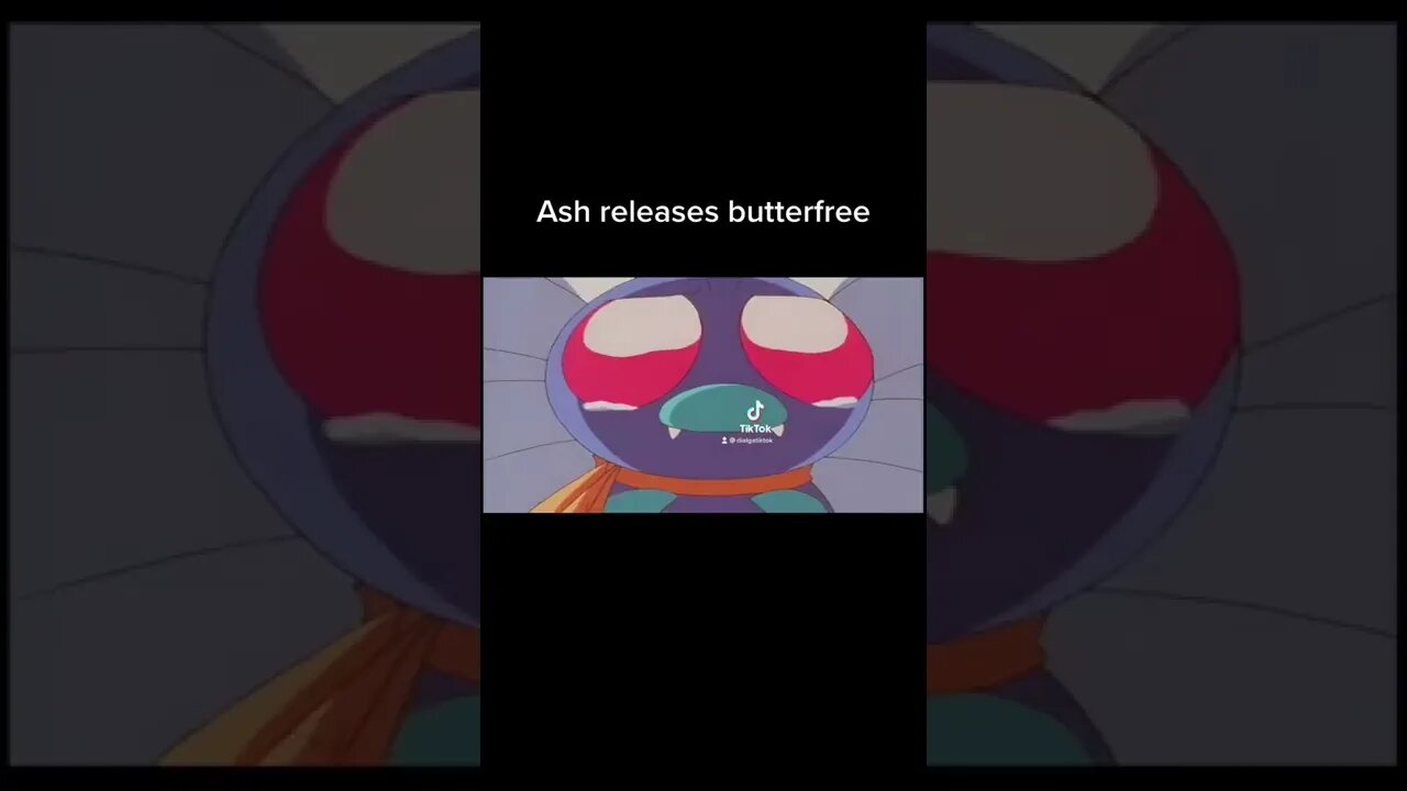 ash releases butterfree💔🥲