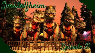 Svartalfheim; Megatherium Hunt & Rex Breeding Update! - ARK - Episode 21