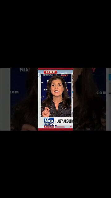 War-Mongering is gross. Nikki shilling for the Military Industrial Complex is crazy.