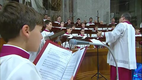 🙏 Santa Misa de Nochebuena desde la Basílica de San Pedro en la Ciudad de Vaticano (24 dic 2022)