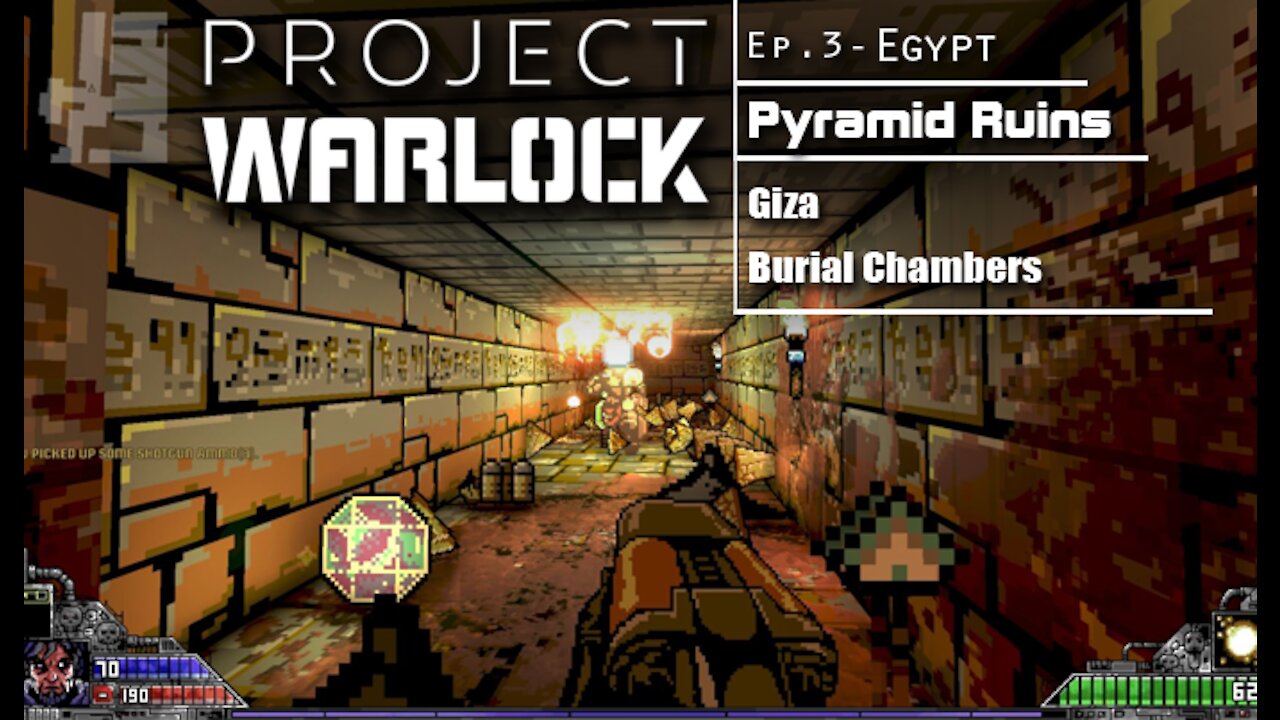 Project Warlock: Part 13 - Egypt | Pyramid Ruins (with commentary) PC