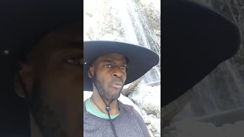 5 min stay by waterfall #waterfall #hiking #freezemeup #nature