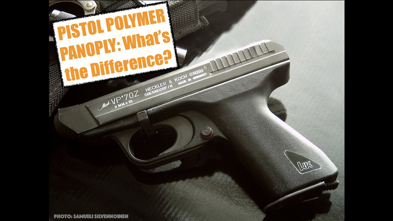 Pistol Frame Polymers: Glock's SUPER SECRET FORMULA and much more!!!