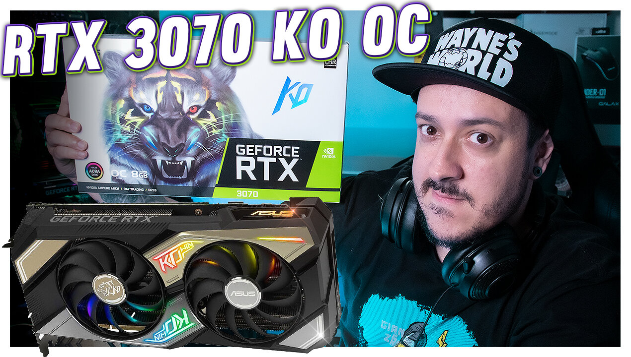 Review RTX 3070 KO OC ASUS 8GB GDDR6 pt br Teste em jogos 1080p, 2k e 4k