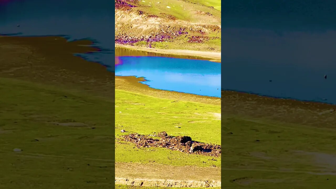 Shandur lake ki tarah khubsurat lake #nature