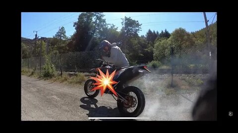 HOW I BLEW UP MY BIKE- SuperMotoValhalla -