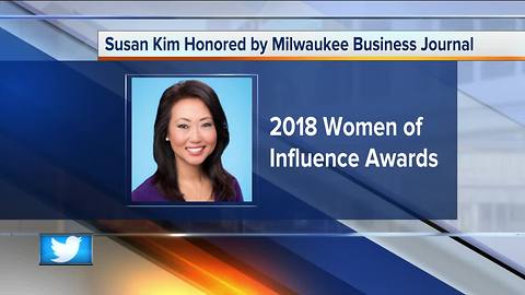 Susan Kim honored in Women of Influence Awards