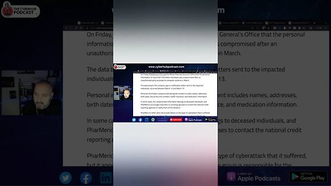 Why PharMerica was breached and how threat actors will use it for financial gain? Watch the full epi