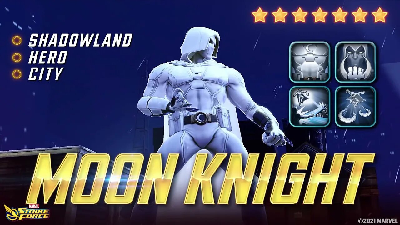 Moon Knight - New Character Spotlight - MARVEL Strike Force
