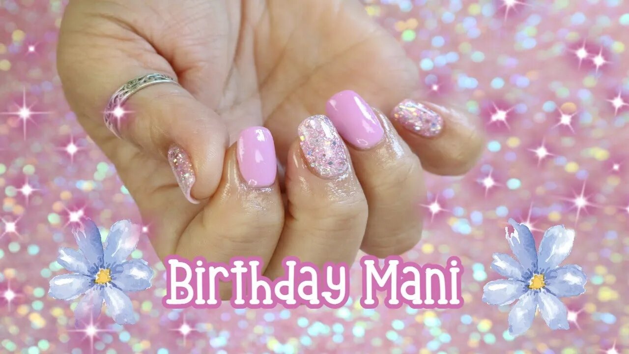 LILAC BIRTHDAY NAILS - COLOR MY WORLD DIPS - Sherri Ward