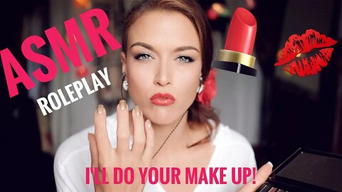 ASMR Gina Carla 💄💋 I'll do your Make Up! German Speaking Roleplay!