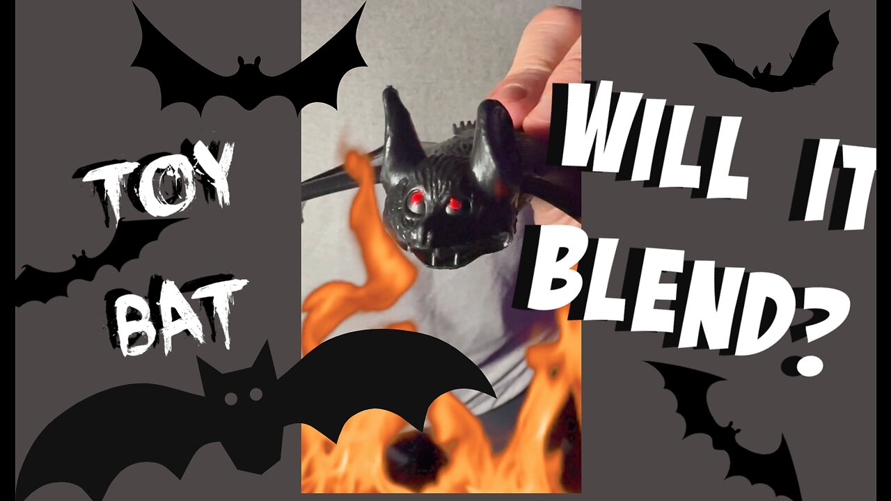 Will This Toy Bat Blend Up?