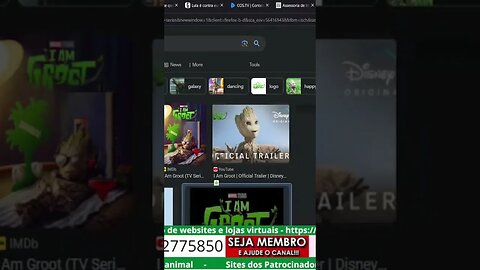 I am Groot ... excelente série infantil da Marvel para os pais verem com filhos pequenos pequininos