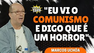 MARCOS UCHÔA CONSIDERA O COMUNISMO HORRÍVEL, MESMO SENDO DE ESQUERDA