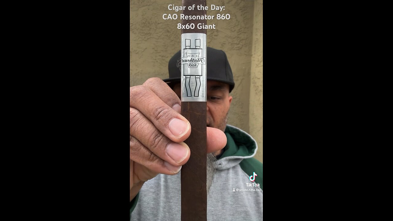 Cigar of the Day: CAO Resonator 860 8x60 Giant #Short #Cigars #CigaroftheDay #Shorts #Cigar